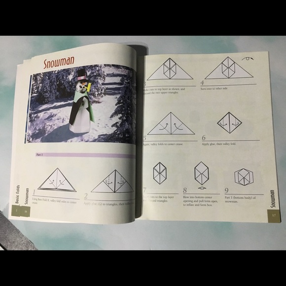 HOLIDAY FUN NWT ORIGAMI HOLIDAYS Instruction Book - Picture 6 of 16